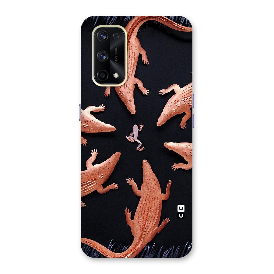Brave Frog Glass Back Case for Realme X7 Pro