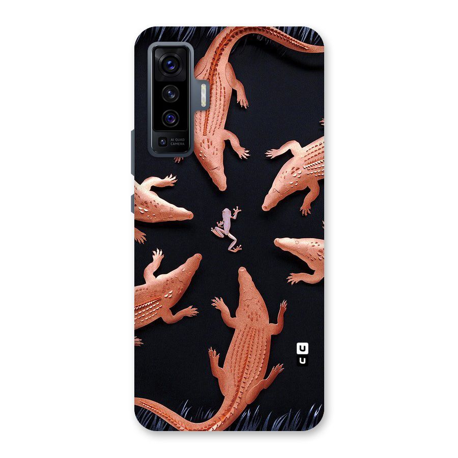Brave Frog Back Case for Vivo X50