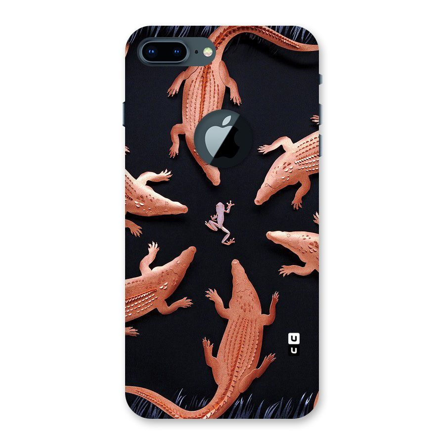 Brave Frog Back Case for iPhone 7 Plus Logo Cut