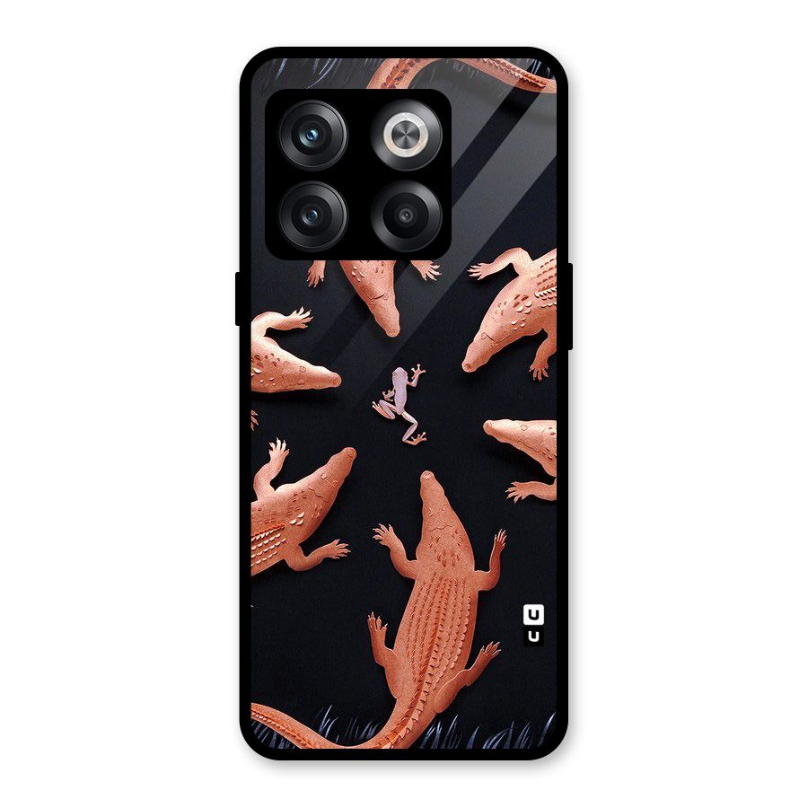 Brave Frog Glass Back Case for OnePlus 10T
