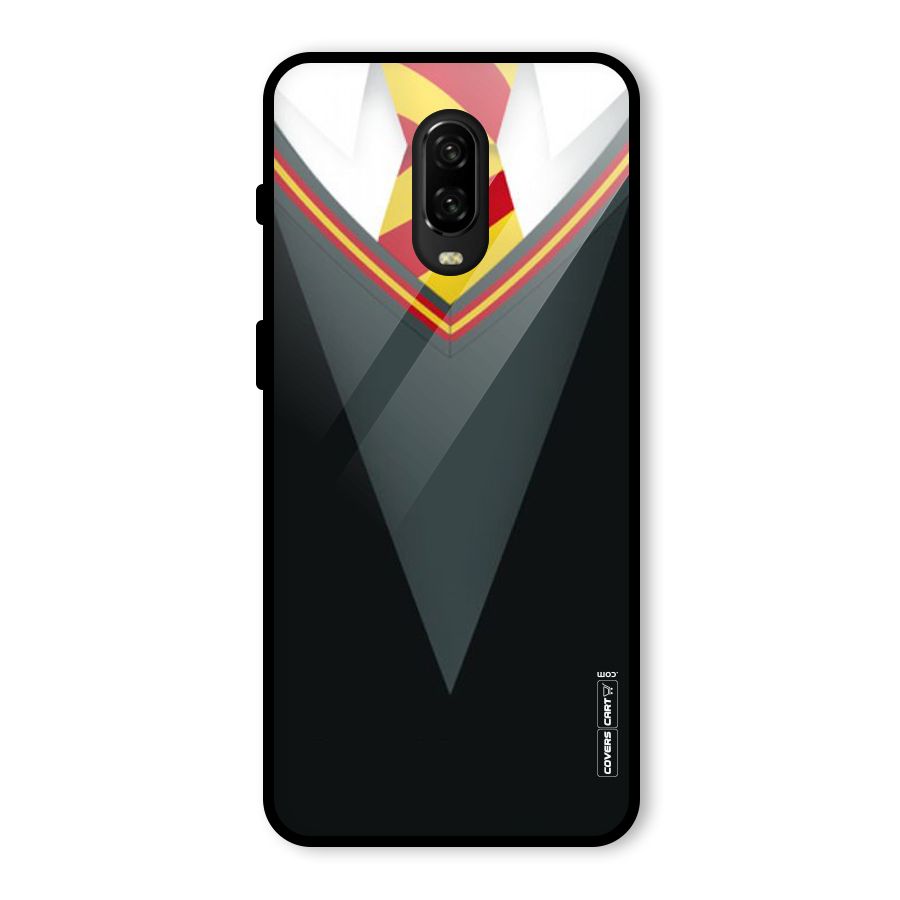 Brave Heart Glass Back Case for OnePlus 6T