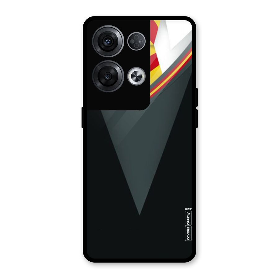 Brave Heart Glass Back Case for Oppo Reno8 Pro 5G