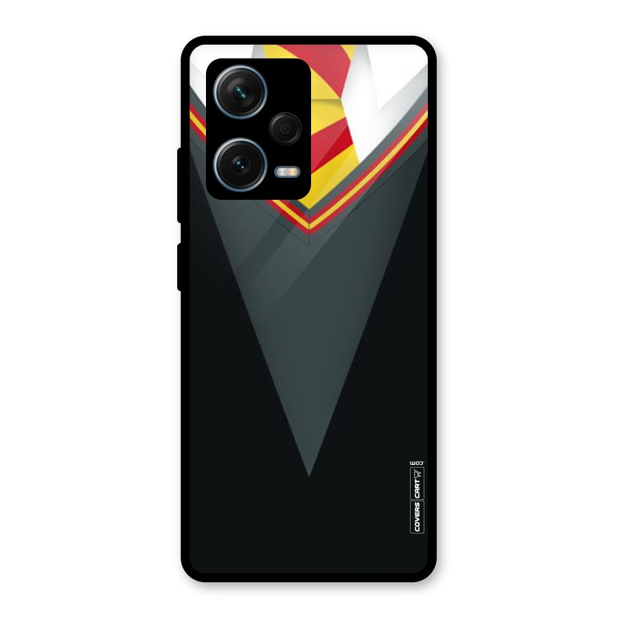 Brave Heart Glass Back Case for Redmi Note 12 Pro Plus 5G