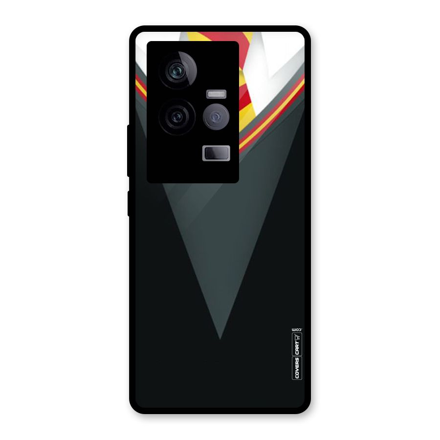 Brave Heart Glass Back Case for Vivo iQOO 11 5G