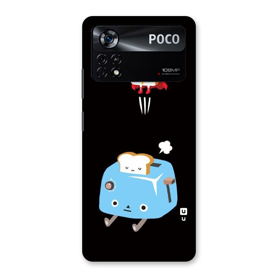 Bread Toast Back Case for Poco X4 Pro 5G