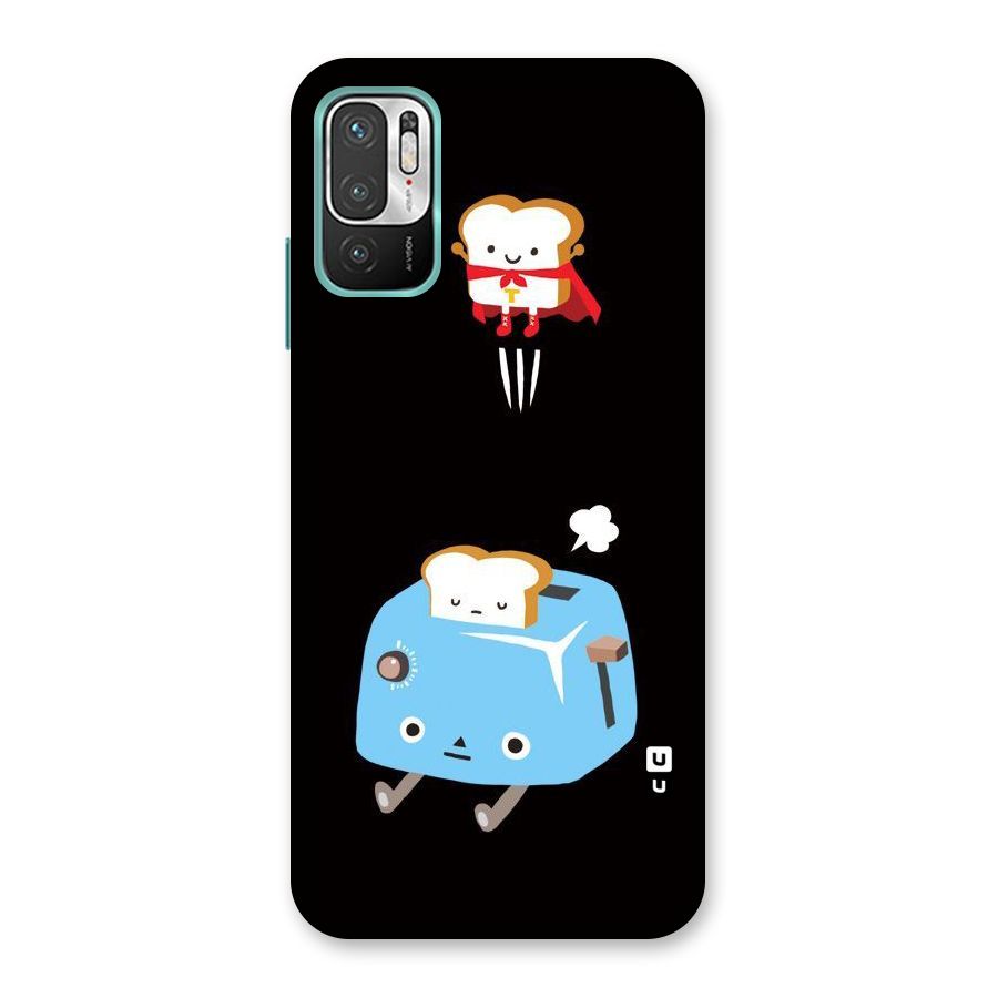 Bread Toast Back Case for Redmi Note 10T 5G