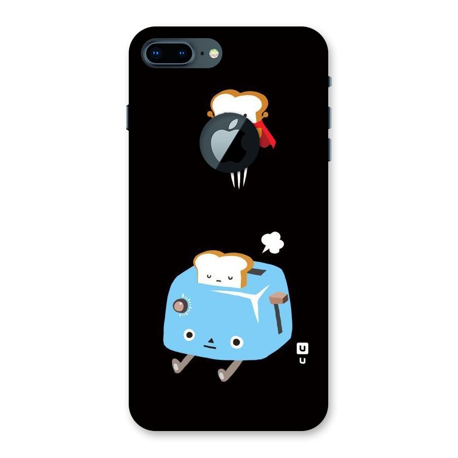 Bread Toast Back Case for iPhone 7 Plus Logo Cut