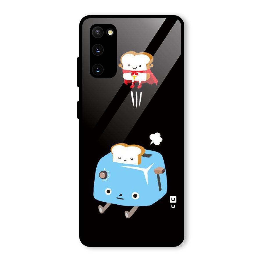 Bread Toast Glass Back Case for Galaxy S20 FE 5G