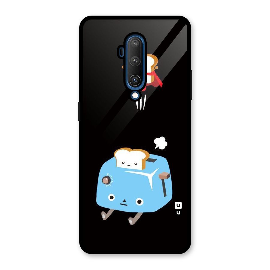 Bread Toast Glass Back Case for OnePlus 7T Pro