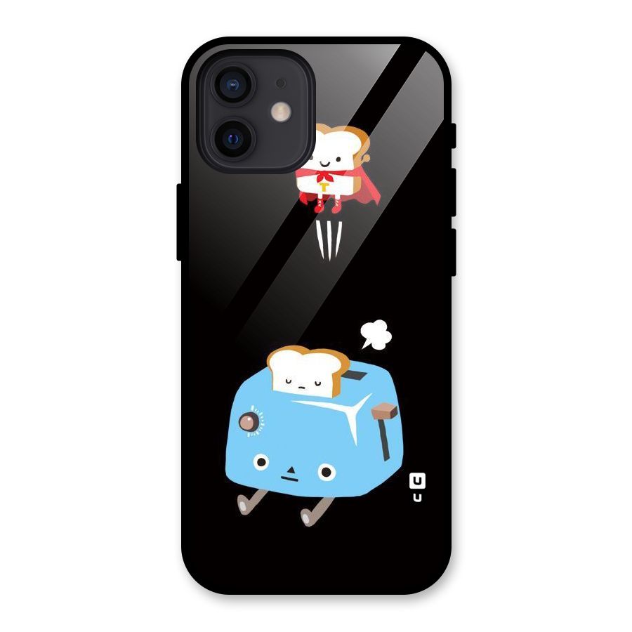Bread Toast Glass Back Case for iPhone 12