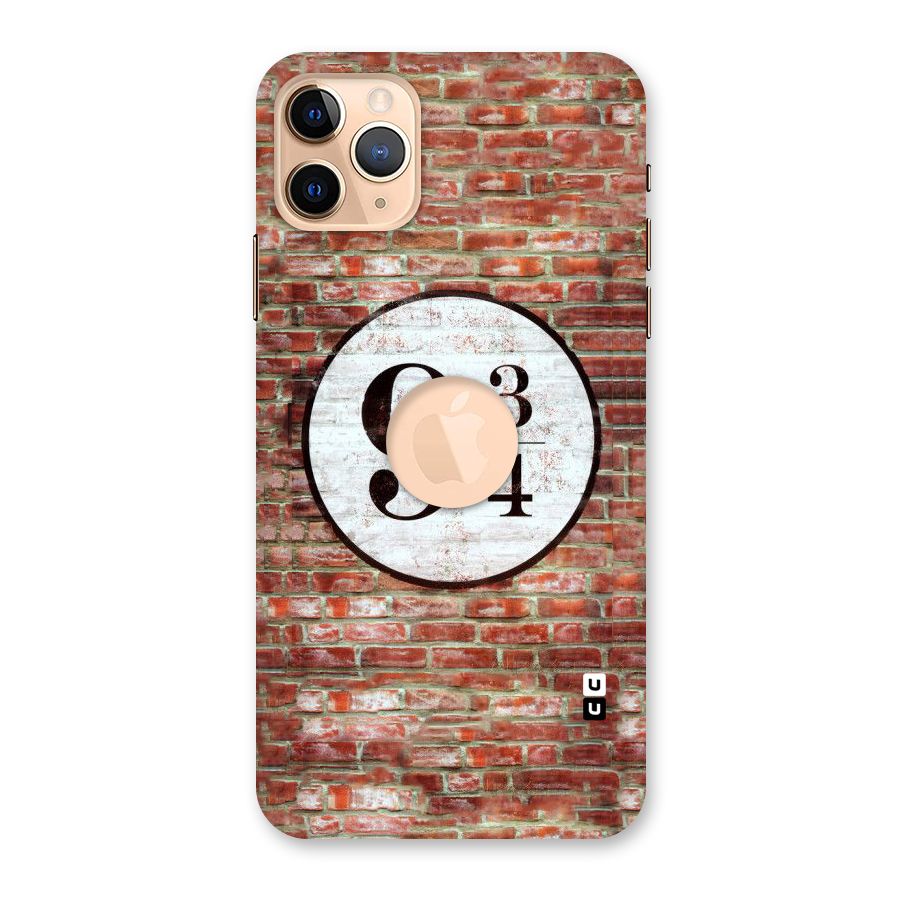 Brick Bang Back Case for iPhone 11 Pro Max Logo Cut