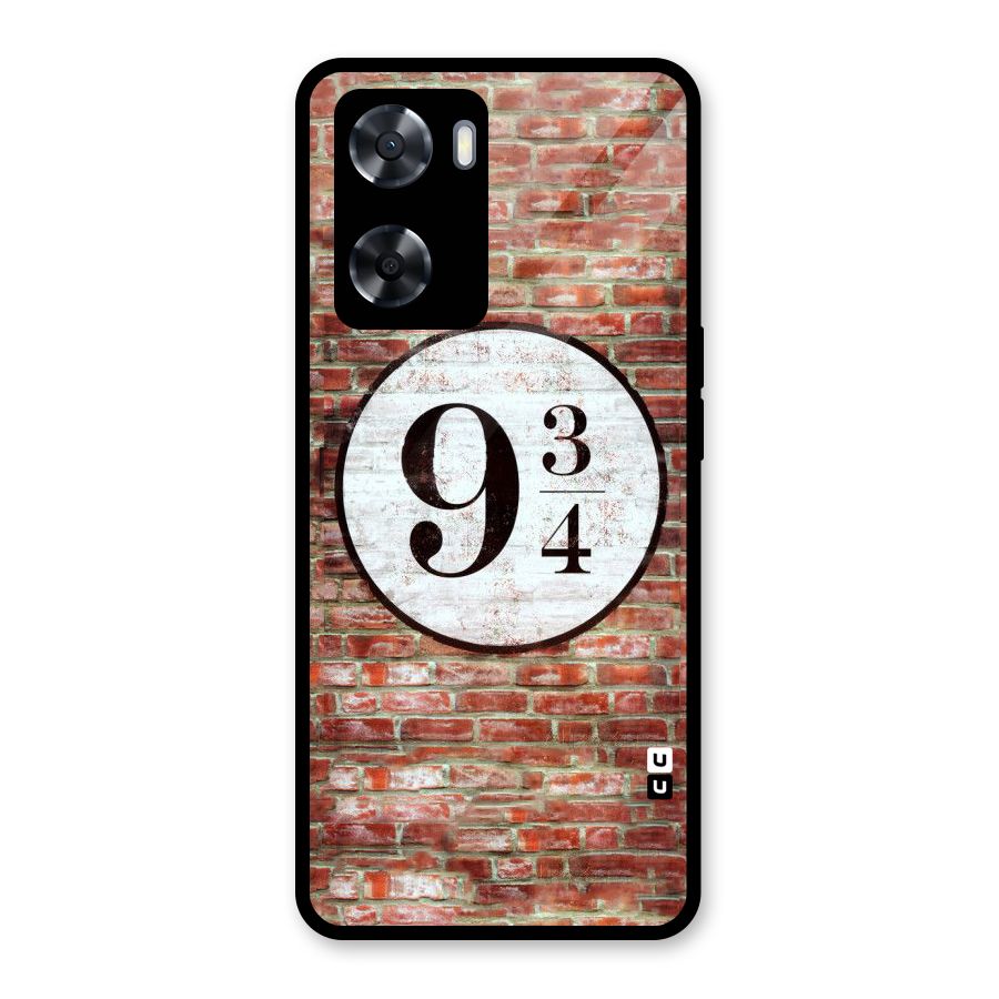 Brick Bang Glass Back Case for Oppo A57 2022