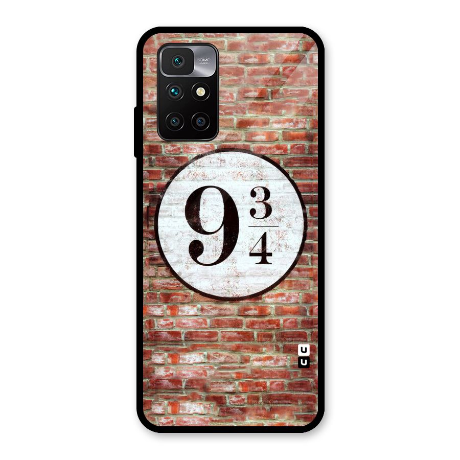 Brick Bang Glass Back Case for Redmi 10 Prime