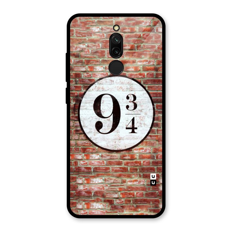 Brick Bang Glass Back Case for Redmi 8