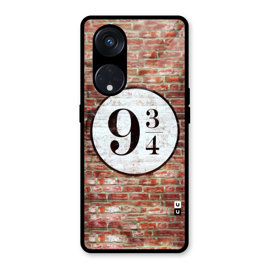 Brick Bang Glass Back Case for Reno8 T 5G