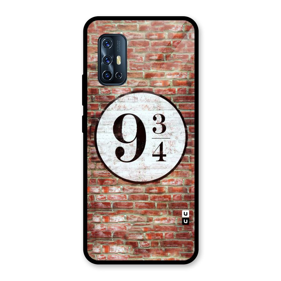Brick Bang Glass Back Case for Vivo V17