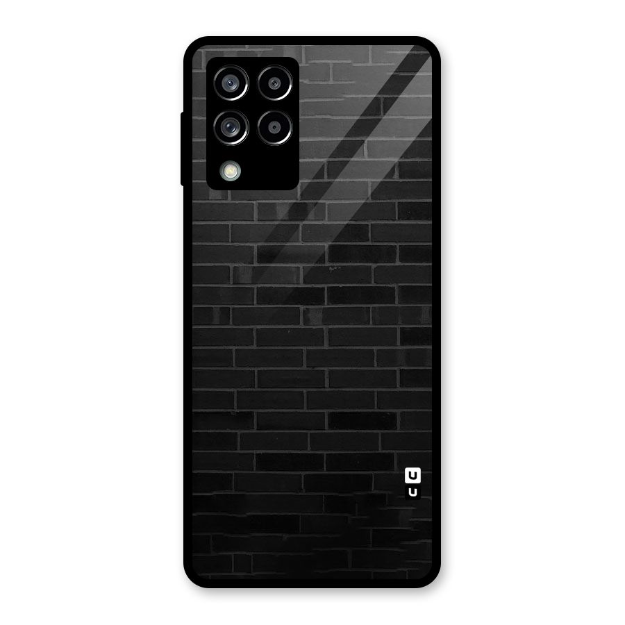 Brick Wall Glass Back Case for Galaxy M53 5G
