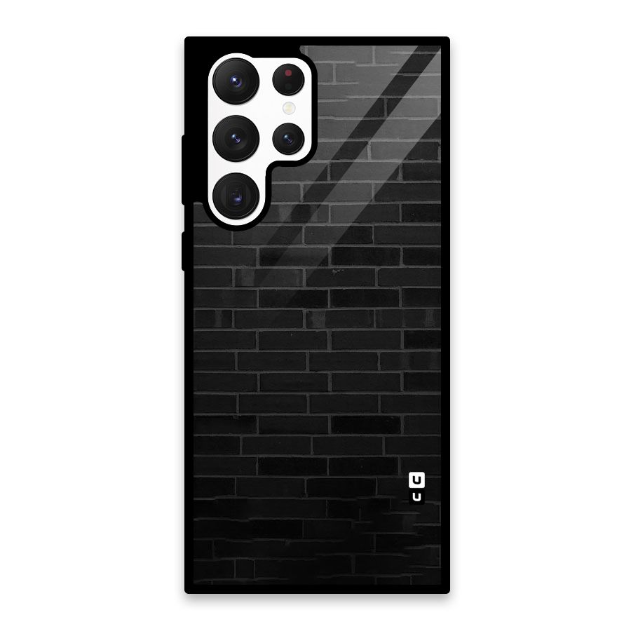 Brick Wall Glass Back Case for Galaxy S22 Ultra 5G