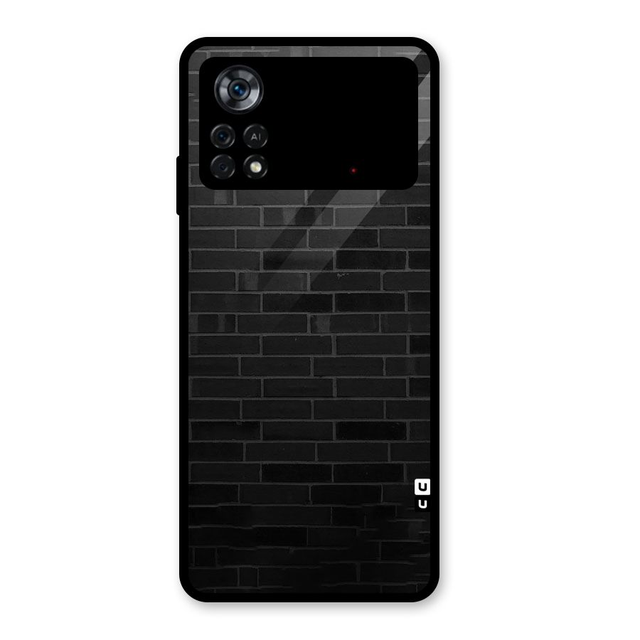 Brick Wall Glass Back Case for Poco X4 Pro 5G
