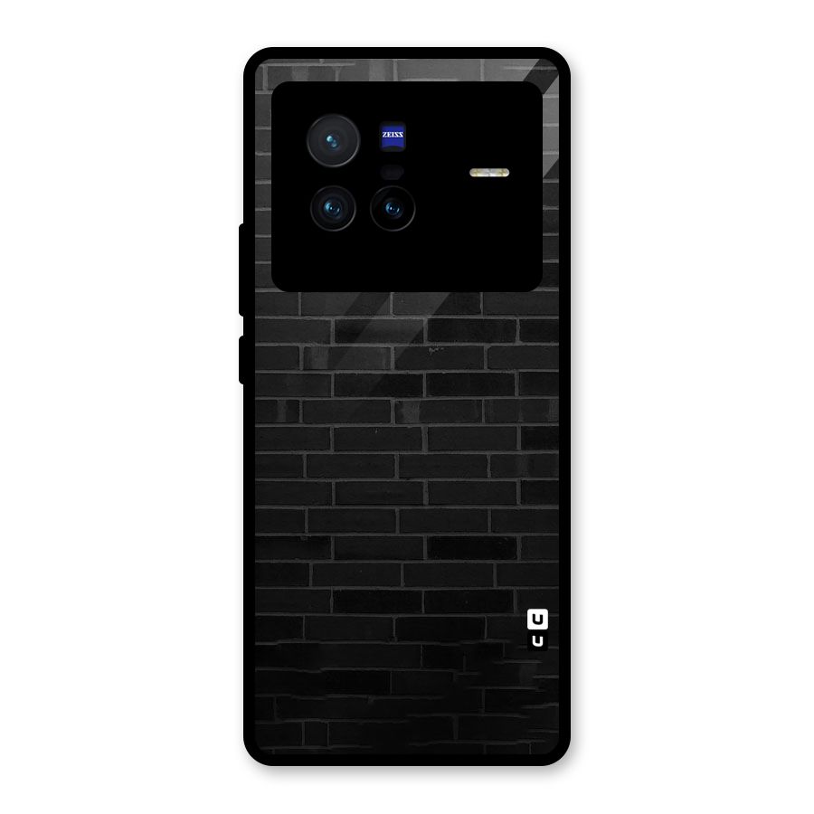 Brick Wall Glass Back Case for Vivo X80
