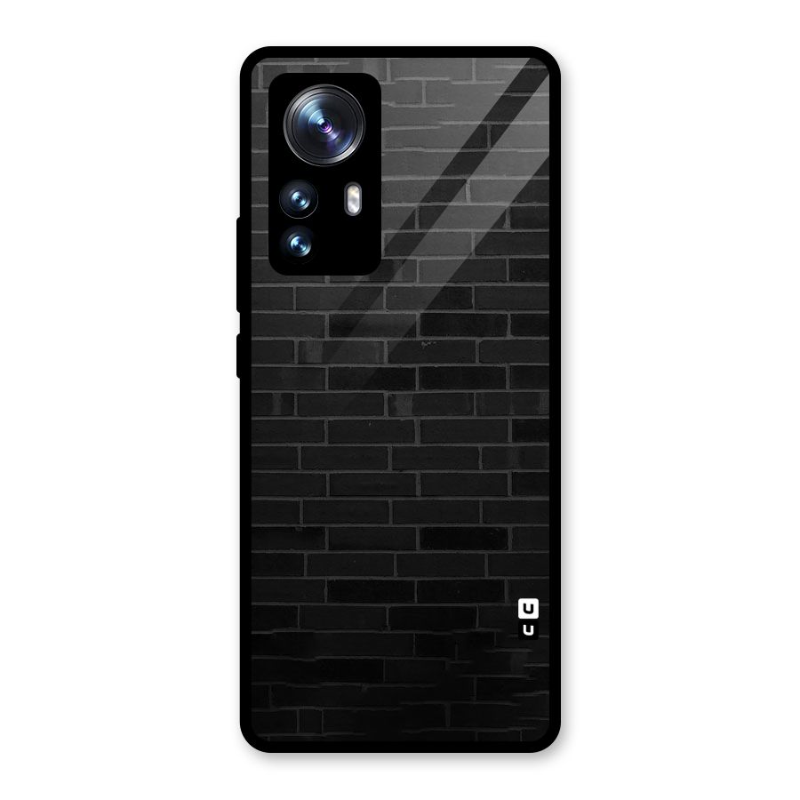Brick Wall Glass Back Case for Xiaomi 12 Pro