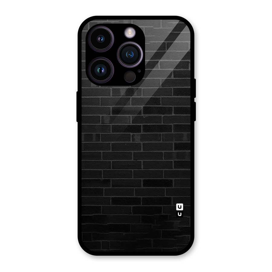 Brick Wall Glass Back Case for iPhone 14 Pro