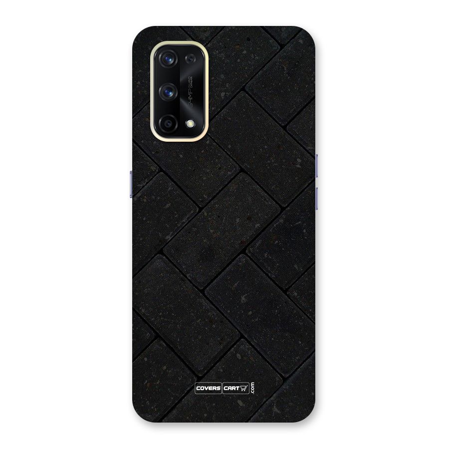Bricks Pattern Glass Back Case for Realme X7 Pro
