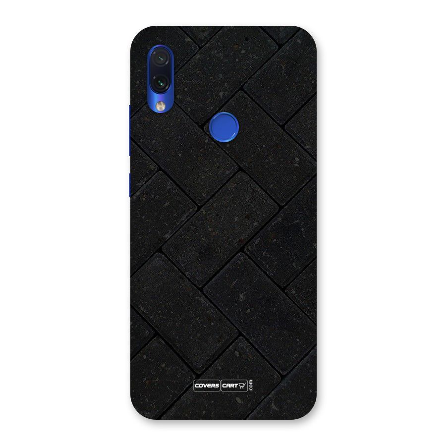 Bricks Pattern Back Case for Redmi Note 7
