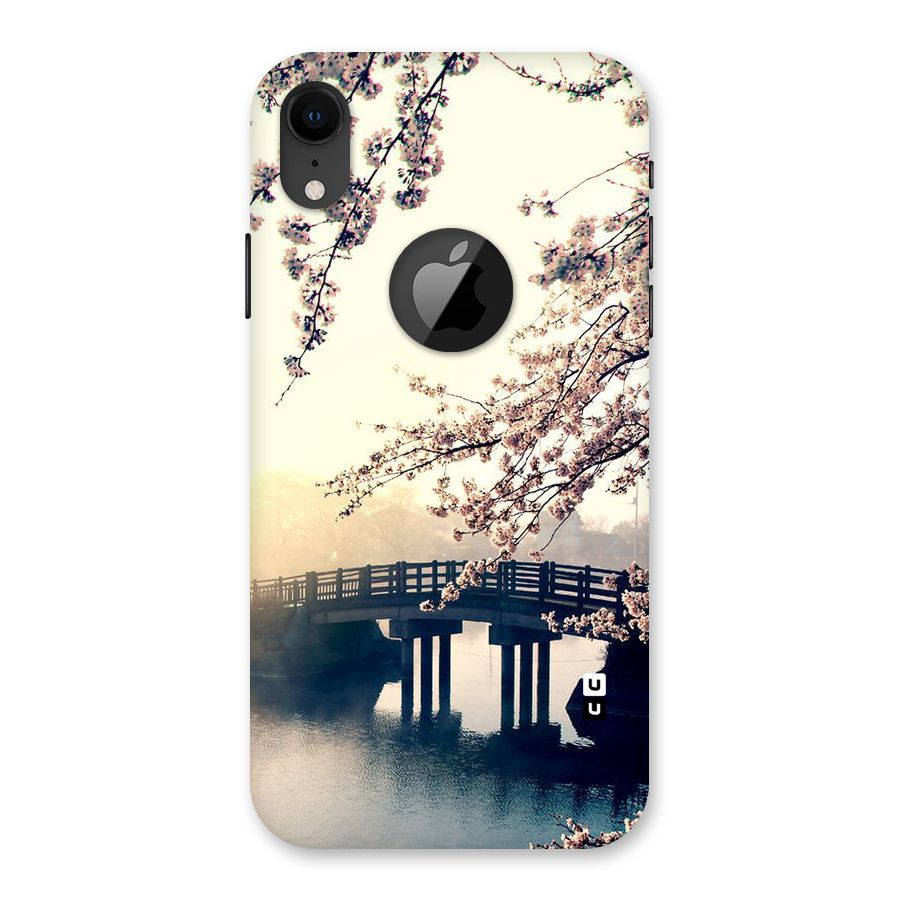 Bridge Blossom Back Case for iPhone XR Logo Cut