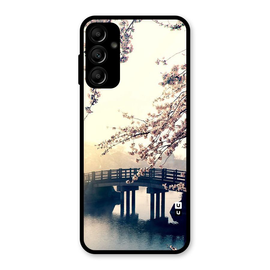 Bridge Blossom Glass Back Case for Galaxy A14 5G