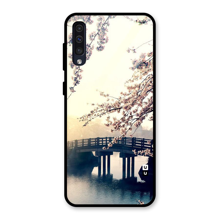 Bridge Blossom Glass Back Case for Galaxy A30s