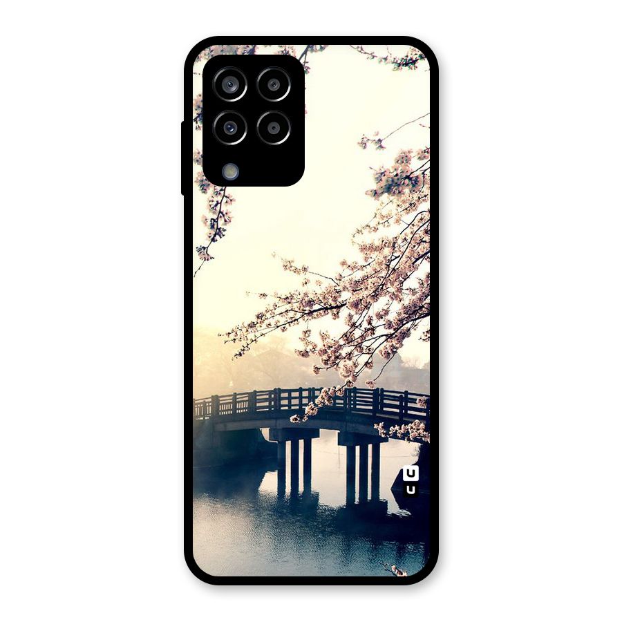 Bridge Blossom Glass Back Case for Galaxy M33