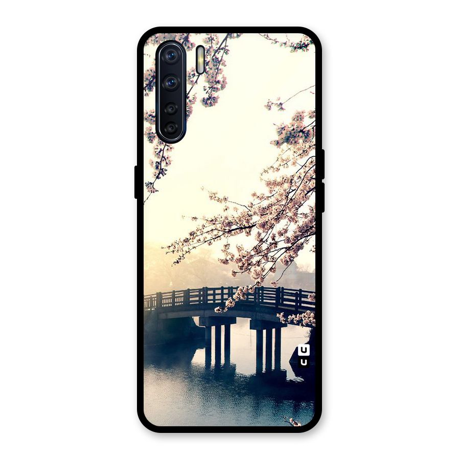 Bridge Blossom Glass Back Case for Oppo F15