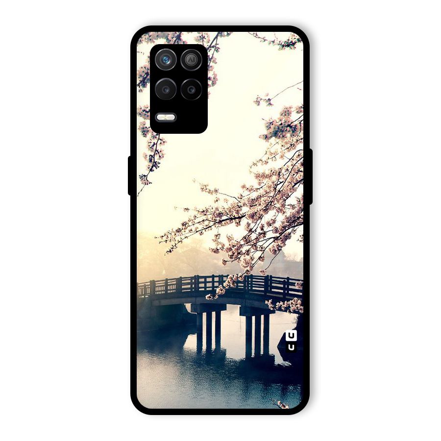 Bridge Blossom Glass Back Case for Realme 8 5G