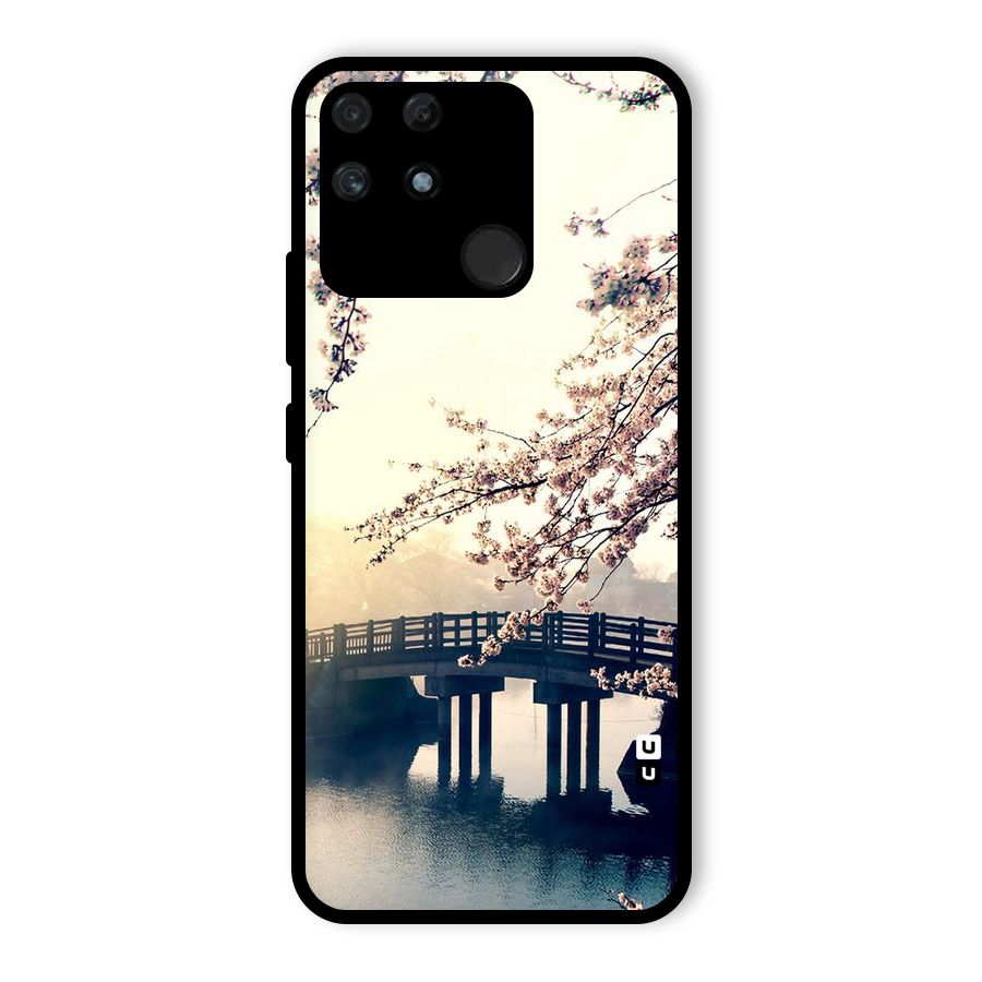 Bridge Blossom Glass Back Case for Realme Narzo 50A
