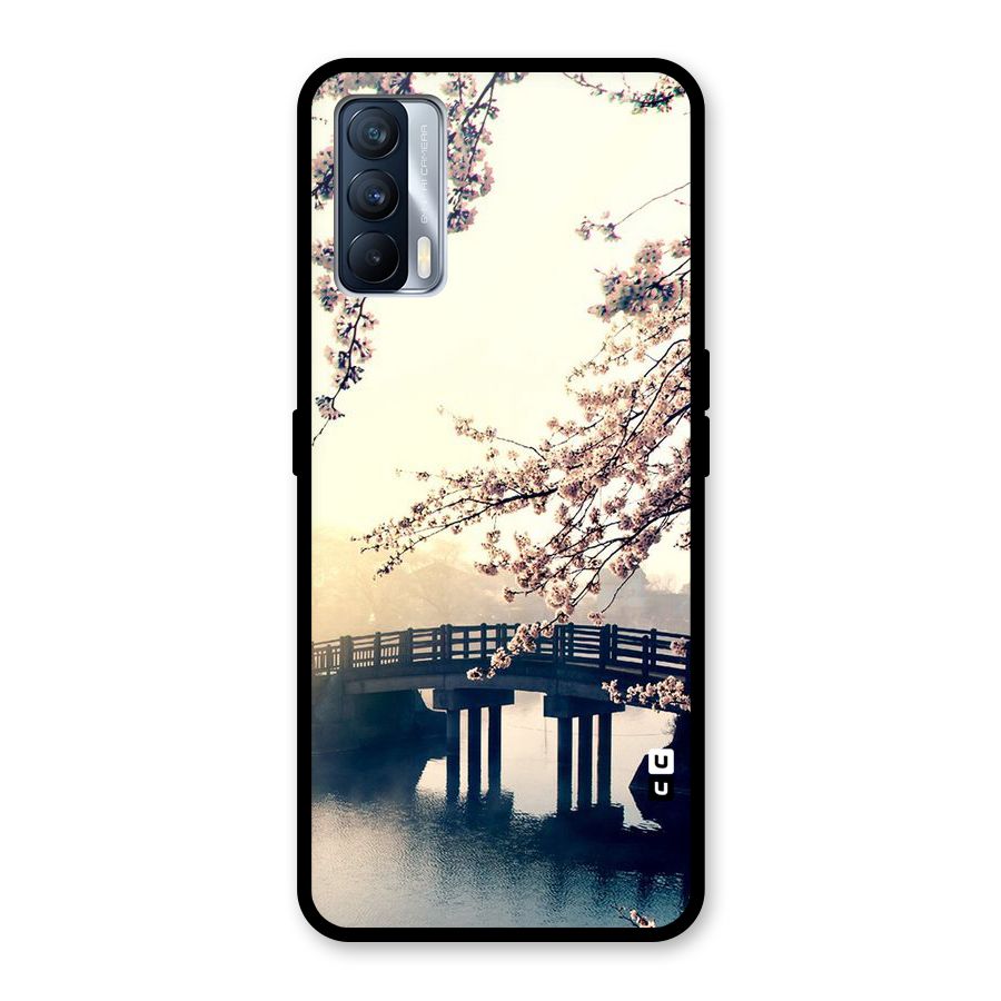 Bridge Blossom Glass Back Case for Realme X7