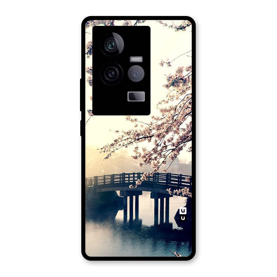 Bridge Blossom Glass Back Case for Vivo iQOO 11 5G