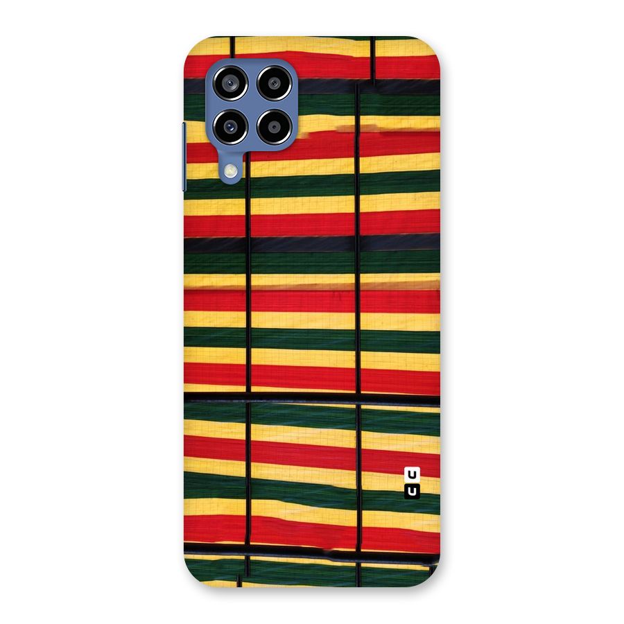 Bright Colors Lines Back Case for Galaxy M53 5G