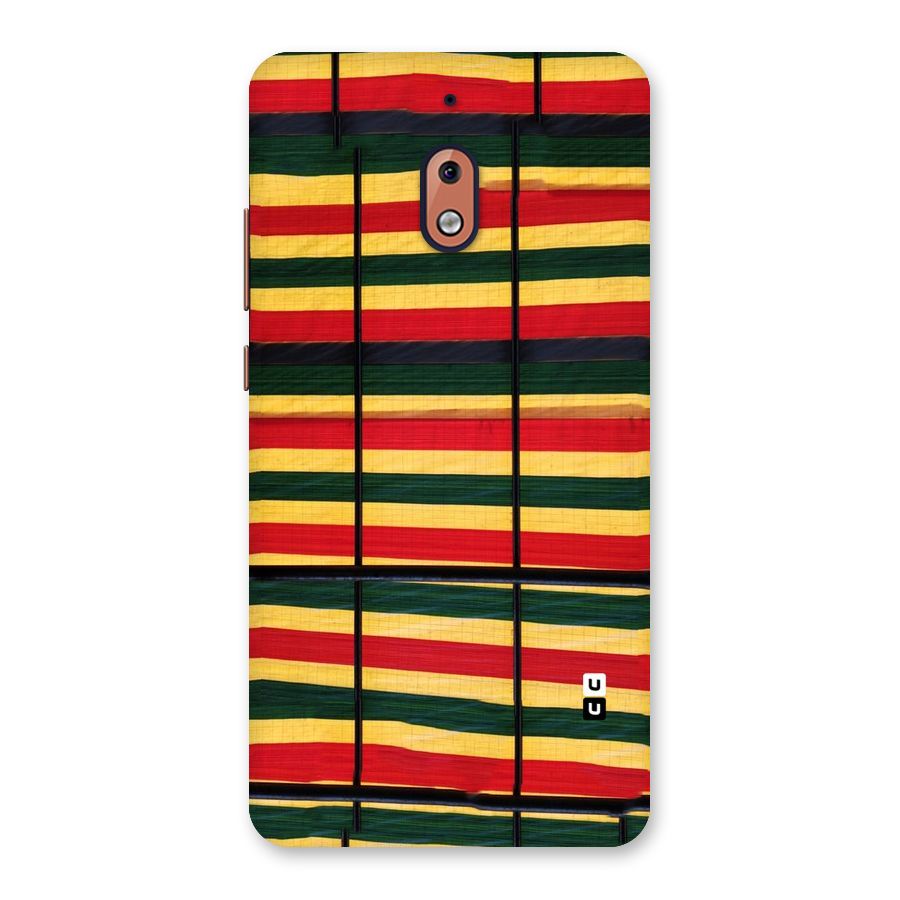 Bright Colors Lines Back Case for Nokia 2.1