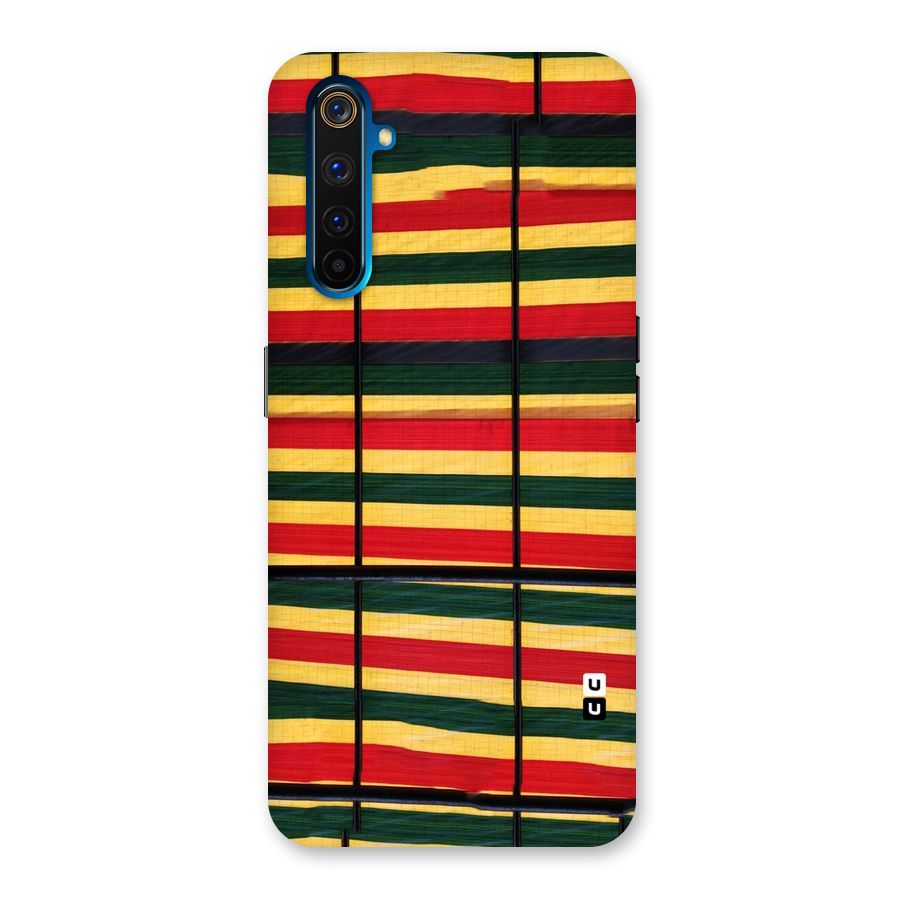 Bright Colors Lines Back Case for Realme 6 Pro