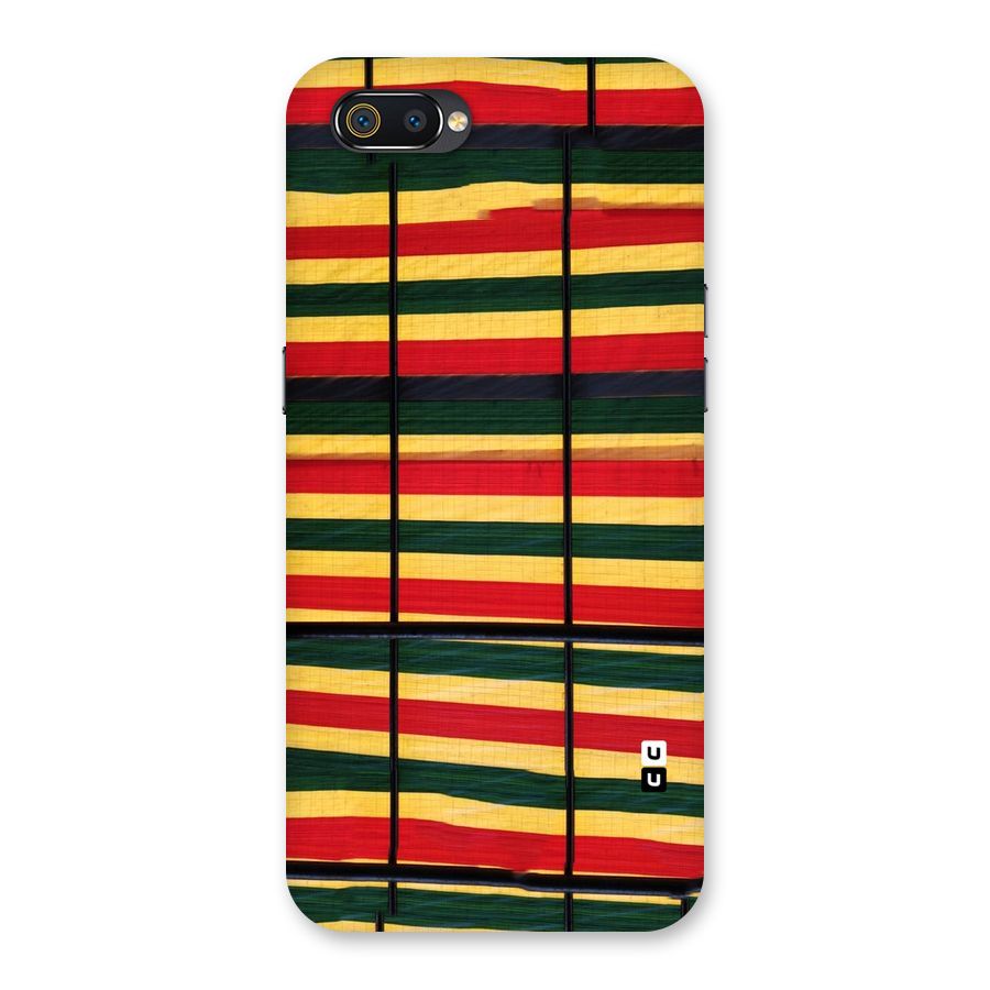 Bright Colors Lines Back Case for Realme C2