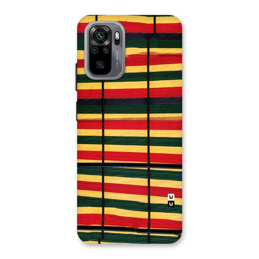 Bright Colors Lines Back Case for Redmi Note 10