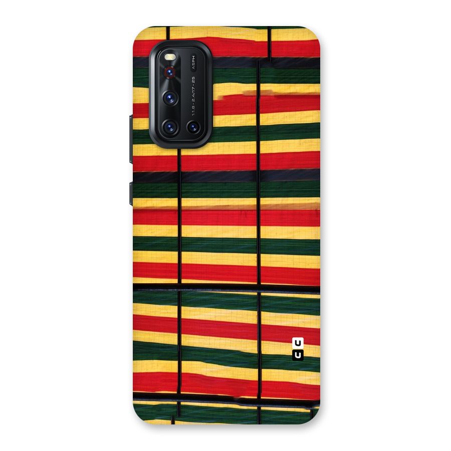 Bright Colors Lines Back Case for Vivo V19