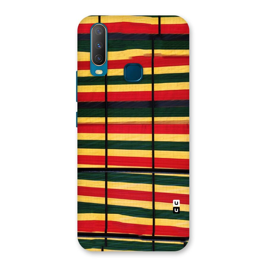 Bright Colors Lines Back Case for Vivo Y15