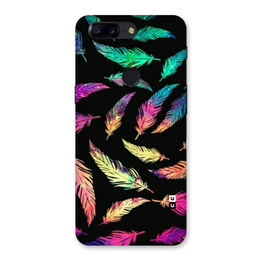Bright Feathers Back Case for OnePlus 5T