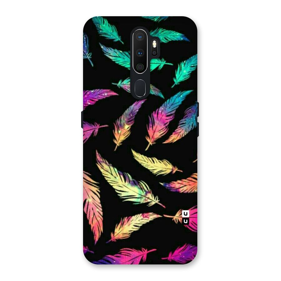 Bright Feathers Back Case for Oppo A5 (2020)