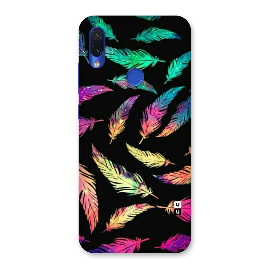 Bright Feathers Back Case for Redmi Note 7