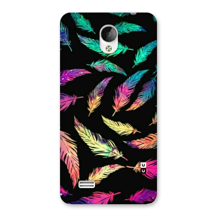 Bright Feathers Back Case for Vivo Y21