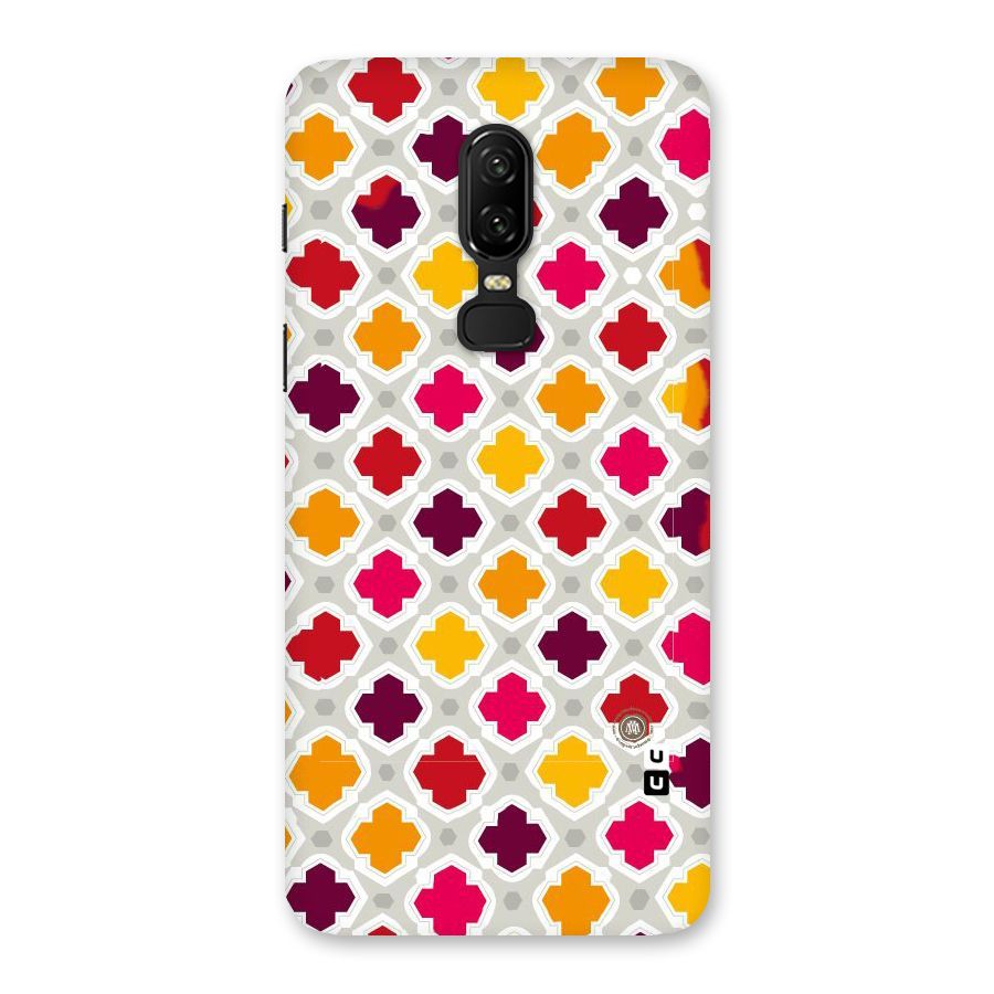 Bright Pattern Back Case for OnePlus 6