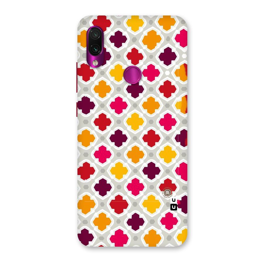 Bright Pattern Back Case for Redmi Note 7 Pro